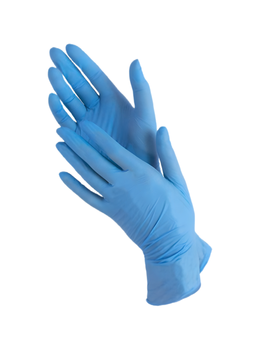 Перчатки нитриловые Basic Soft L 100 шт голубые b72b7945-484c-11f1-0a80-0bad0003d2aa